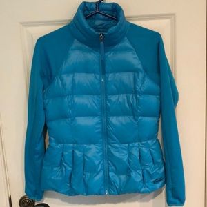 Calvin Klein Performance Down Puffer Coat - Teal!